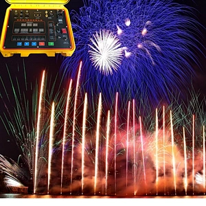 remote control pyrotechnic fireworks 32 Cue radio firing box pyromusic firing system for pyro musical firework display