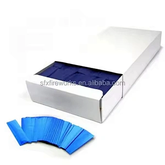 2x5 cm Foil Fireproof Rectangle Flameproof Colorfast Silver Metallic Confetti Paper Confetti Wedding Birthday Party