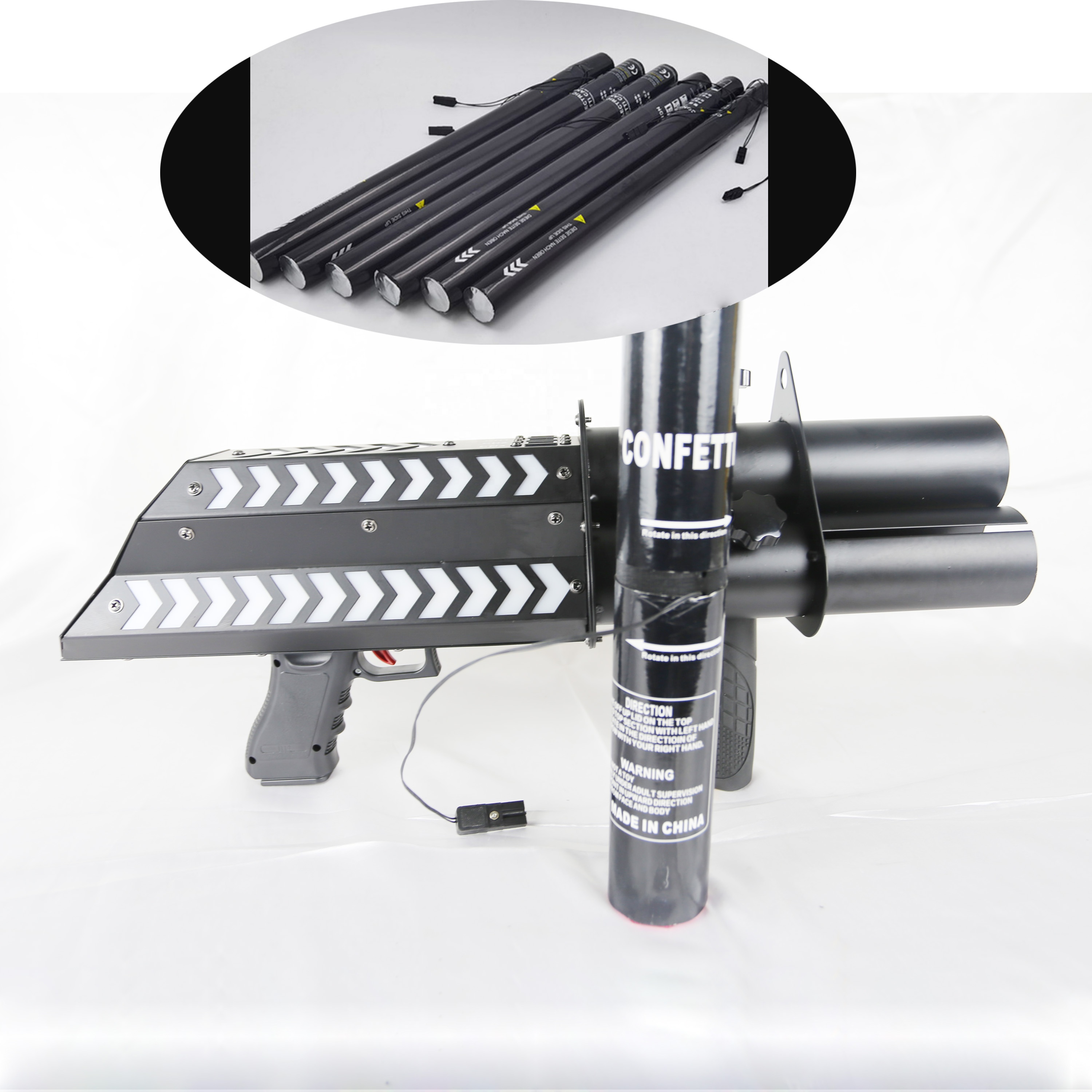DJ FX Concert Event Night Club party celebration launcher electric pistola professional firework fire machine stage Confetti gun