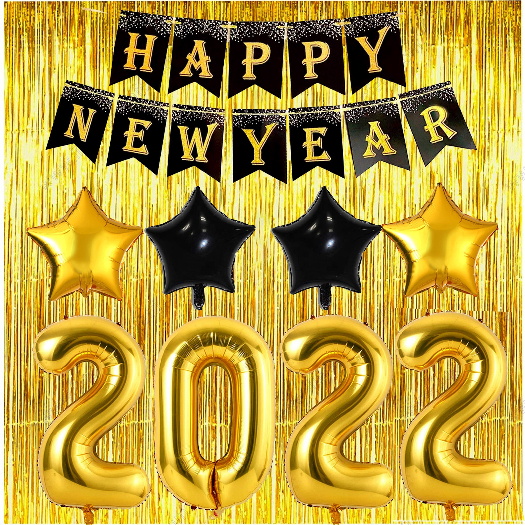 Party Decoration Merry Christmas Shower Curtain Set Kids Gifts Favor Ornaments Diy Xmas Gif Top Globos Happy New Year 2022