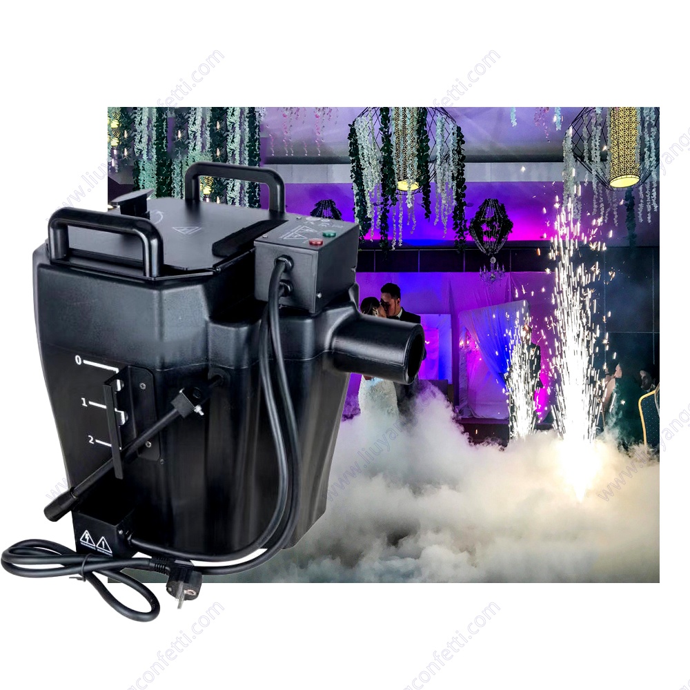 3500W ground low lying dry ice ground smoke fog machine dry ice machine for wedding first dance stage party wedding decoration