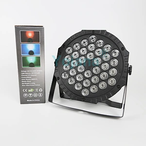 colorful rainbow 230W LED Mini Flat Par Light for party show led stage machine