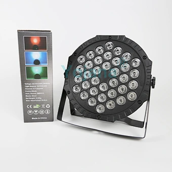 colorful rainbow 230W LED Mini Flat Par Light for party show led stage machine