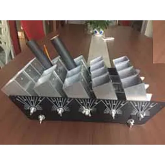single shot aluminum racks