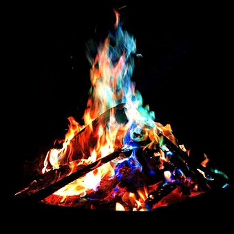 La Color Kfc Ukiah Firepit Pit Accessories Fireplace Stick Campfire Wood Fuegos Artificiales Para Duraflame Log Magic Fire
