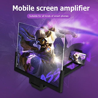 3d Amplifier Magnify 12 Inch Large Folding 12inch Hd Foldable Enlarge Glass F2 Latest Definition Mobile Phone Screen Magnifier