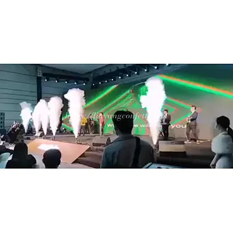 LED CO2 Column Digital Disco Jet Fog Machine Party Decorations with Stage Effects