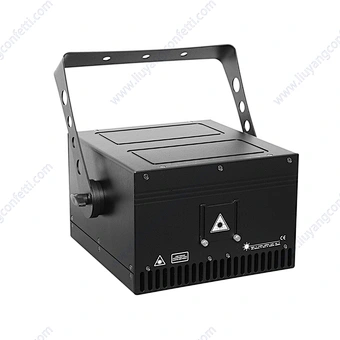 10W ILDA 3D RGB Laser Projector for Wedding Grand Event & Party Modern Metal Snow Focus Decoration for Bride & Groom Ceremony