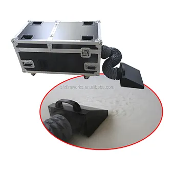 Wedding 3000W Low Lying Fog Machine Water Low Fog Machine Dual Output Haze Machine