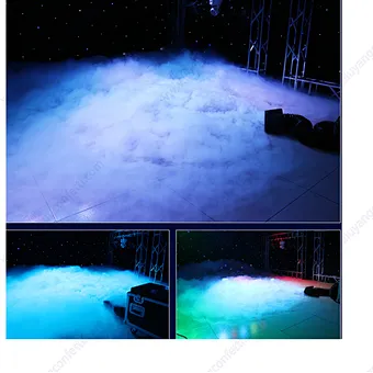 Professional wholesale price 3000W low lying fog smoke mist machine ground smog wedding concert water base low fog machine