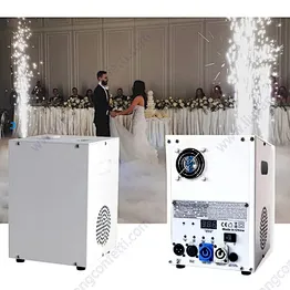 Spark Machine Ice Dmx Electric Titanium Powder Party Firework Wedding Sparctic Sparkle Stage Fountain Cold Pyrotechnic