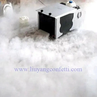 1500w Dmx Low Smoke Lying Laying Dry Ice Effect Ground Fog Machine For Stage Concept Dj Night Club Wedding Decoration Party`
