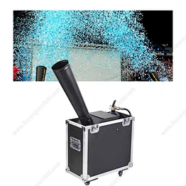 Portable co2 confetti blaster cannon blower paper machine dmx for stage event party wedding club festival