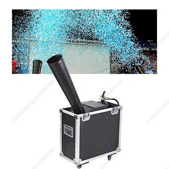 Portable co2 confetti blaster cannon blower paper machine dmx for stage event party wedding club festival