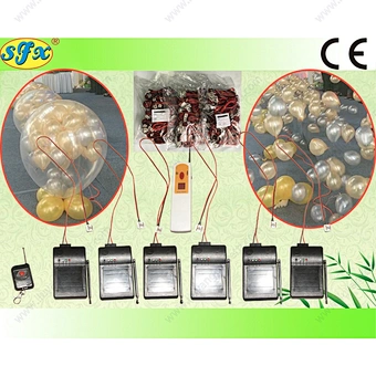 Remote Control Balloon Bursting Explode System With Ci9 and Balloon Stuffing Tool For Wedding Party Birthday detonation Balloon