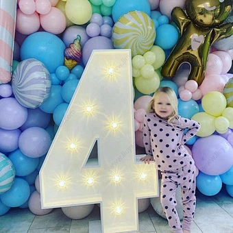 wholesale 2ft 3ft 4ft 5ft giant Light up Letter large Alphabet Marquee Letters