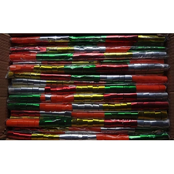 Good quality tissue and metallic streamer confetti paper