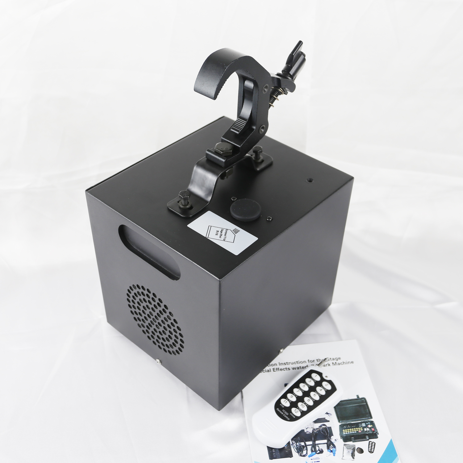 600W Stage Effects DMX Cold Spark Machine Stage Special Effect Fountain Waterfall Spark Cold Fireworks Machine for Stage Effects