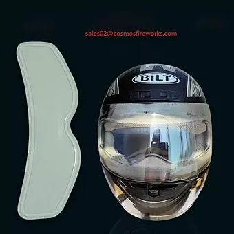 Universal Motorcycle Helmets Antifog Film Antirain Sticker Viso Casco Autocollants pour motocyclettes Etiqueta de motocicleta