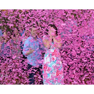Wedding fashion 100% Biodegradable rice tissue paper Rectangle Confetti Paper