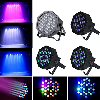 RGB DMX512 36 LED Par Lights Sound Activated Remote Control DJ Disco Bar Party Stage Lighting equipment professional