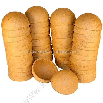 2 3 4 5 6 7 8 10 12 16 Inch Paper Hemisphere Shell Display Shell Cover for Weddings and Fireworks Pyrotechnics