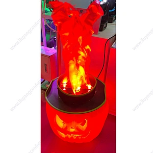 Scary Pumpkin Ghost Family Glow Party Courtyard Garden Halloween Inflatable Pumpkin Decoration Inflatable Outdoor Decoration