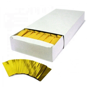flameproof colorfast golden metallic confetti for wedding stage concerts stadium party celebration festival