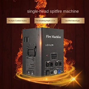 Theater Bar Performance Equipment Atmosphere Prop Dmx521 Stage Effect Spit Real Fire Dj Color Thrower Projector Flame Machine