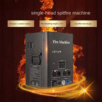 Theater Bar Performance Equipment Atmosphere Prop Dmx521 Stage Effect Spit Real Fire Dj Color Thrower Projector Flame Machine