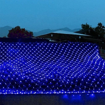 LED Fairy Lights Christmas Outdoor Waterproof Wedding Holiday Decoration Led Garland 96LEDs 144LEDs LED Net Mesh String Light