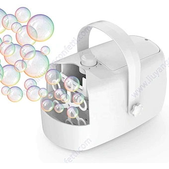 Automatic Dj For Party Wedding Kids Professional Stage Effect Toys Making Blower Plastic Electric Battery Bubble Machine