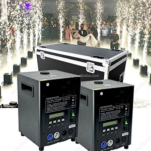 Stage Event Gender Reveal Birthday Party Remote DMX Control Cold Spark Fireworks Birthday Wedding Cold Sparkler Machine