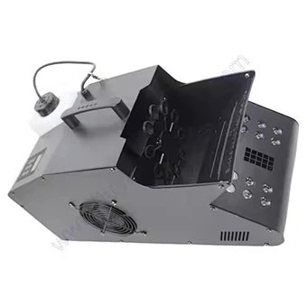 indoor outdoor Stage Automated Blower Smoke Small Kid Halloween Maker led Fog Wedding Party Favor Toys Automatic Bubble Machine