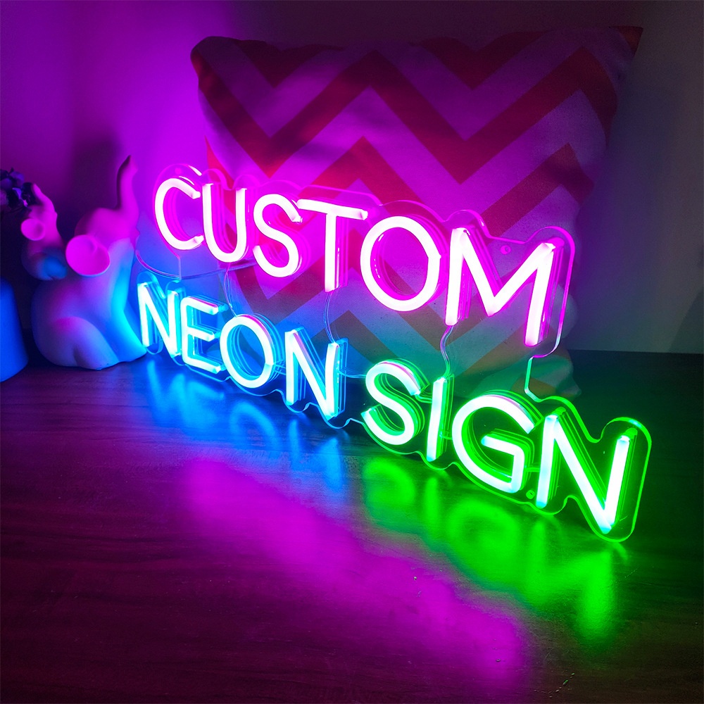 Fast Delivery Custom Led Light Sign Dropshipping Room Home Wedding Decor Birthday Party Decoration Neon Supplies For Event