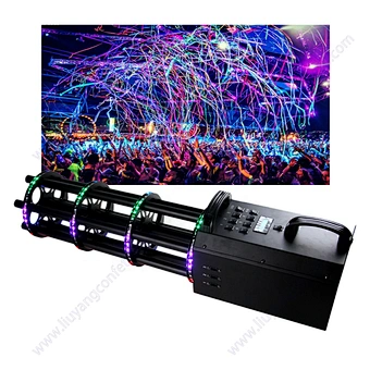 Dj Shooter Party Cannon Co2 Canon Wedding Led Toy Balloon Stage Paper Boom Wholesale Spray Electric Streamer Confetti Gun