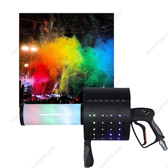 New Arrival Full Color CO2 Confetti DJ Hand Shooter LED CO2 Confetti Jet Gun for Party Disco Nightclub Co2 Confetti Gun