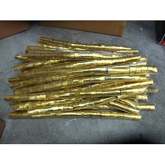Good quality tissue and metallic streamer confetti paper