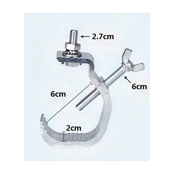 Aluminum alloy moving head light clamp par light hook stage truss clamp
