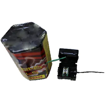 Reusable no need igniters or ematch pyrotechnics/fireworks  firing system