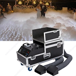 Professional wholesale price 3000W low lying fog smoke mist machine ground smog wedding concert water base low fog machine