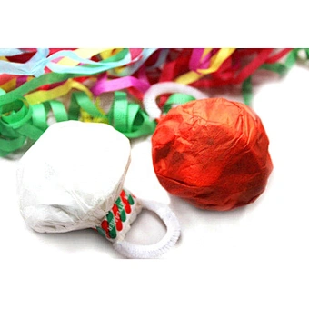 2020 New Arrival Party Paper Streamer hand held throw streamers Handle Throw Confetti for Kids' Toy magic party wedding decor