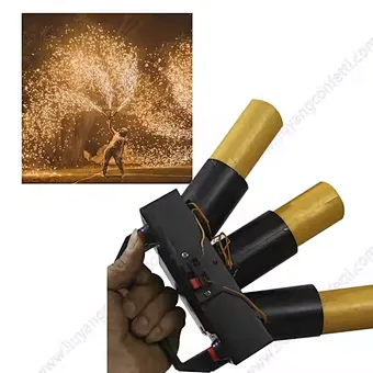 Handheld Cold Pyro Fireworks Equipment Wedding Machine Wireless Fireworks Cold Fire Fountain Wedding Party Stage