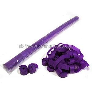Popper Supplier stage Party Cannon Launcher Machine Flameproof Tissue Colorful Paper Color Fast Ecofriendly Confetti Streamer