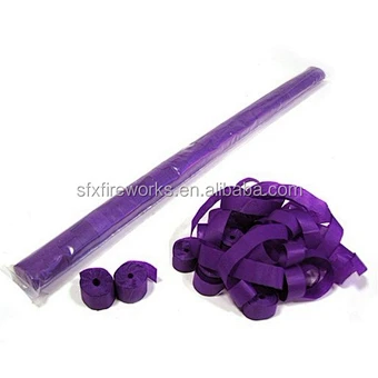 Popper Supplier stage Party Cannon Launcher Machine Flameproof Tissue Colorful Paper Color Fast Ecofriendly Confetti Streamer