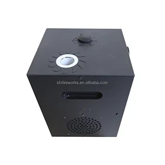 DMX 512 pyrotechnic machine cold pyro stage fireworks machine spark machine 2 IN 1 flight case for wedding decoration party deco