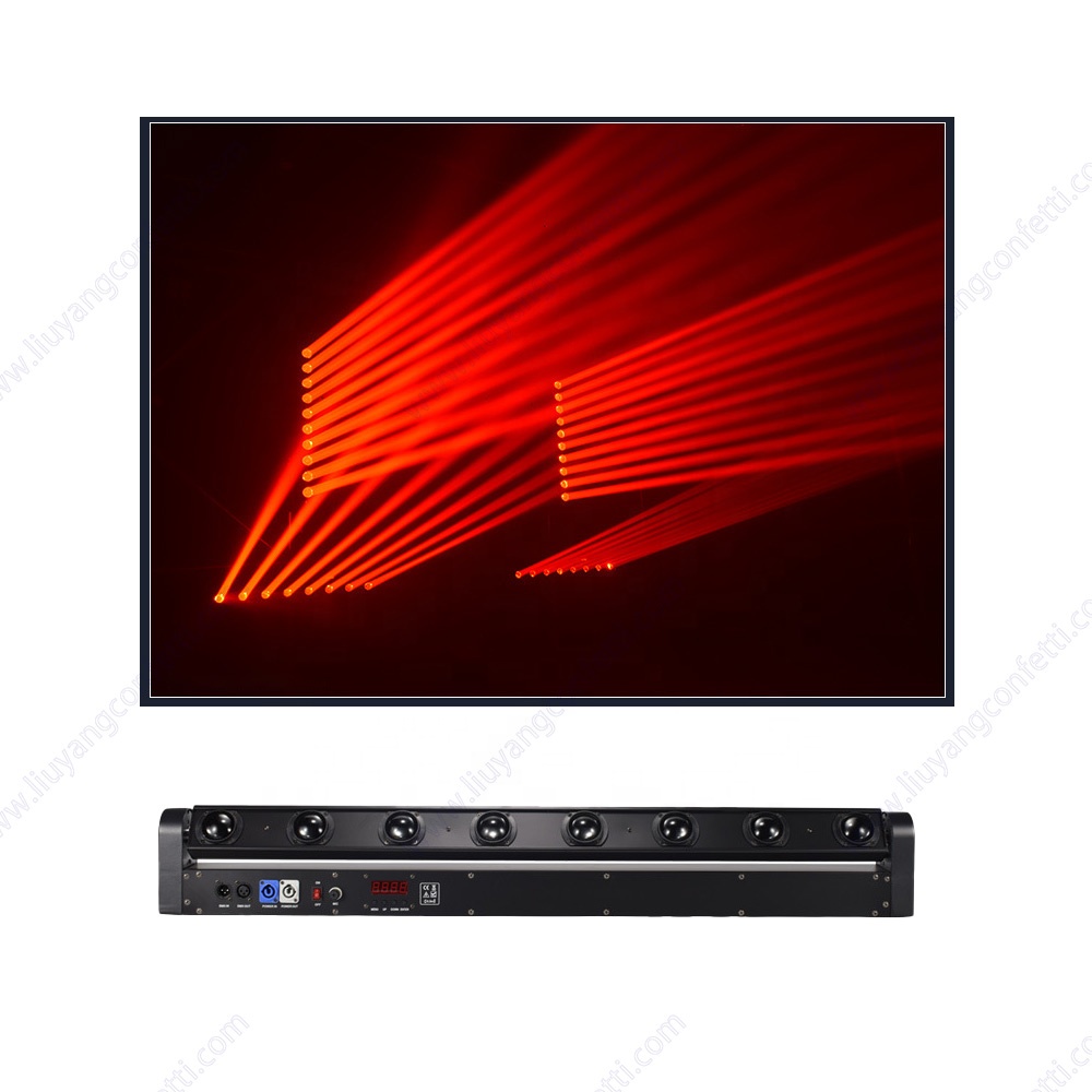 Club Light wall washer 8 Eyes Rgbw Beam Moving Heads Stage Lighting Ktv Disco Led Light Bar