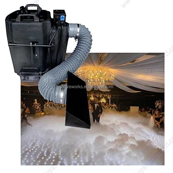 6000w Nimbus 3500w Cloud Smoke Low Lying Dmx Wedding For Stage Party Lifting Flight Case Dj Sfx Dry Ice Fog Machine