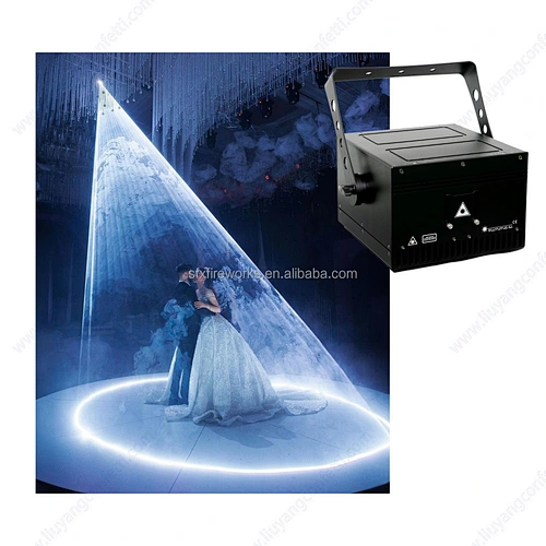 Dmx Ilda Rgb Lazer Show Projector 5w 8w 10w Snow Smoke Machine Romantic Modern Ceremony Reception Dance Fog Wedding Laser Light