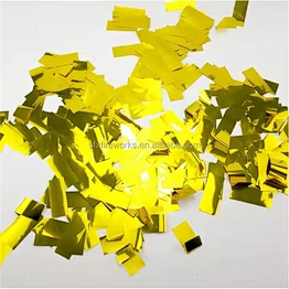 2lb 5x2cm Rectangular Gold Foil Bars Wedding Party Gathering Gold Foil Confetti